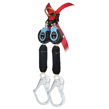 Falltech 9 ft ARC FLASH MAX SRD TWIN-LEG STEEL 82909TB3